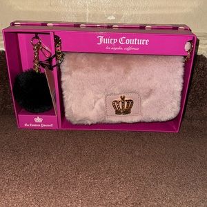 NWT Juicy Couture Dusty Blush Purse Gift Set